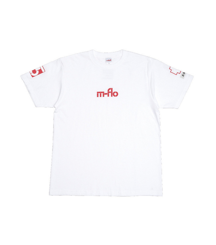 m-flo T-shirt 詳細画像 White 1
