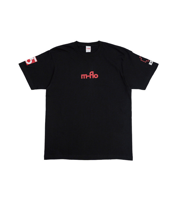 m-flo T-shirt 詳細画像 Black 1